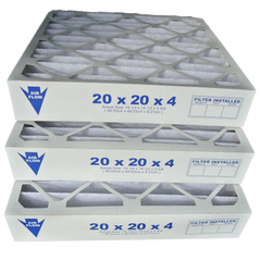 20x24x4 Pleated Air Filter (Merv 8, Maxi-Pleat) (6-Pack)