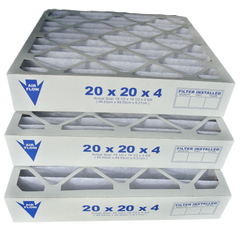 23x23x4 Pleated Air Filters (Merv 8, Maxi-Pleat) (5-Pack)