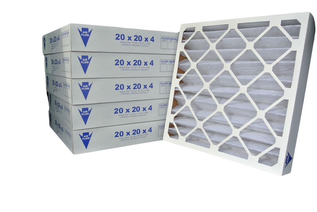 23x23x4 Pleated Air Filters (Merv 8, Maxi-Pleat) (5-Pack)