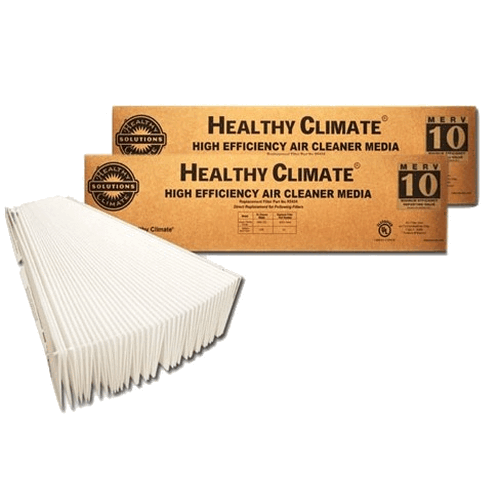 Lennox Part #X0445: 20x25x6 Pleated Air Filter (Merv 10) (2-Pack)