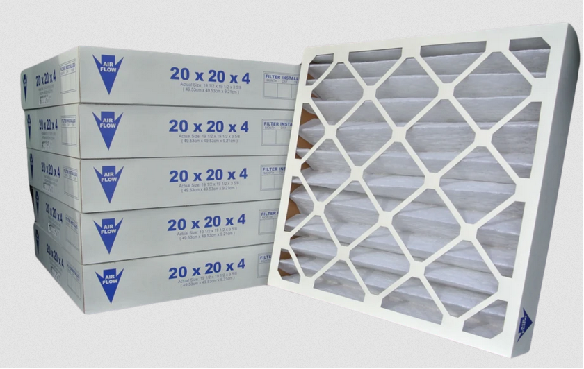 18.25” x 23.5” x 4.88” Pleated Air Filters (Merv 8, Maxi-Pleat)